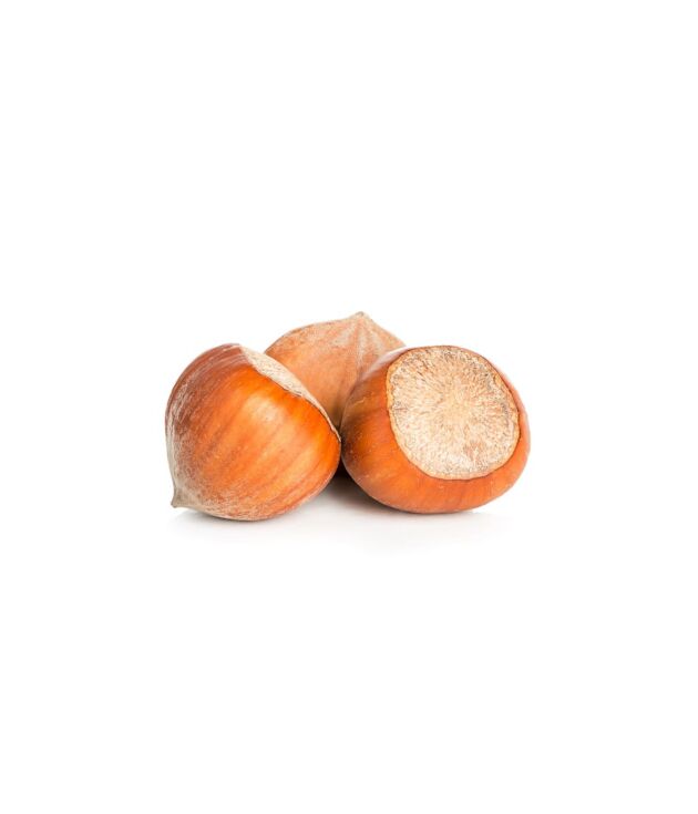 Whole raw hazelnuts