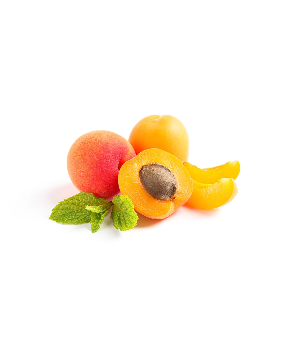 Golden ripe apricots - Image 2